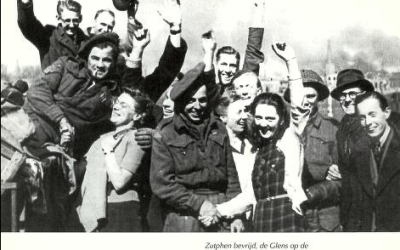 NA 80 JAAR: De Glens, Canadese bevrijders van Zutphen en Warnsveld in 1945